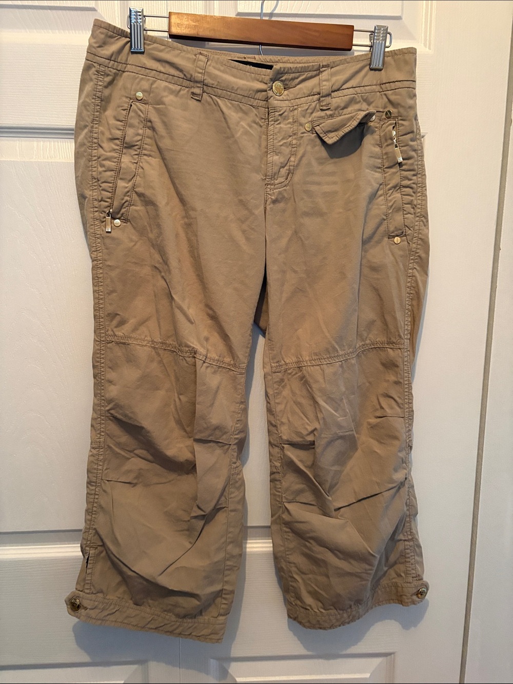 Billy Blues Cargo Capris - Neutral Tan